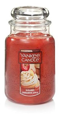 Yankee Candle Vela Perfumada Com Canela Açucarada