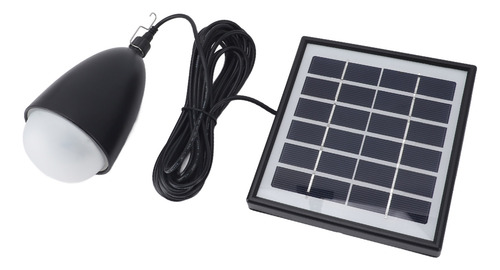 Bombilla Solar Recargable De 600 Lm Para Acampar Portátil