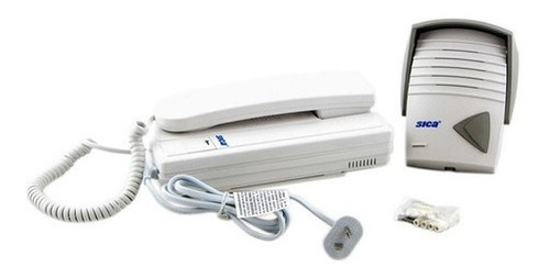 Imagen 2 de 9 de Kit Portero Electrico Sica Antivandalico Aplicar Embutir R