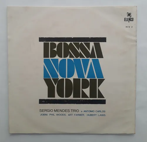 Lp Vinil (vg+/) Sergio Mendes Bossa Nova York 1a Ed Br 64 Mo