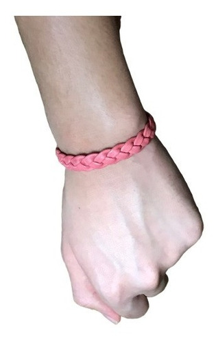 Pulsera Big Ben Trenza Rosa Bisuteria.