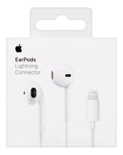 Fone De Ouvido Apple Earpods Branco Original A1748