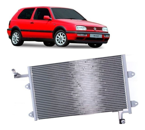 Condensador A/c Para Volkswagen Golf A3 Gti 1993 1998