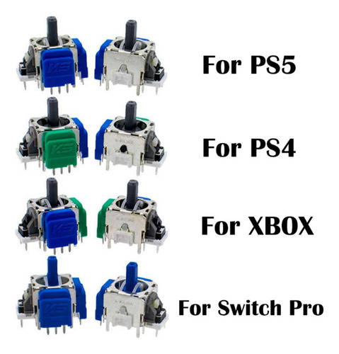 Joystick Electromagnético Tmr De 4 Piezas, Accesorios Para J