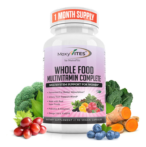 Moxyvites Multivitamínico Fermentado Hierro 90 Cápsulas