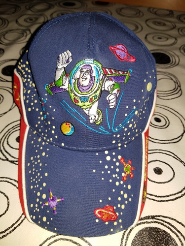 Gorra Buzzlightyear Para Niño - Impecable - Muy Poco Uso