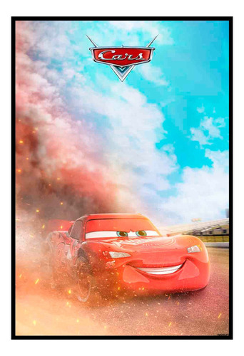 Cuadro Poster Premium 33x48cm Mcqueen Cars