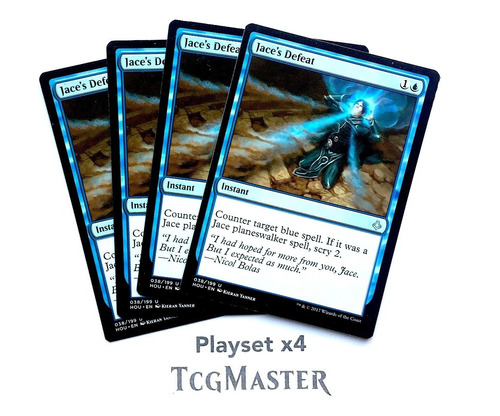 Mtg Magic The Gathering Jace's Defeat Hou X4 Tcgmaster