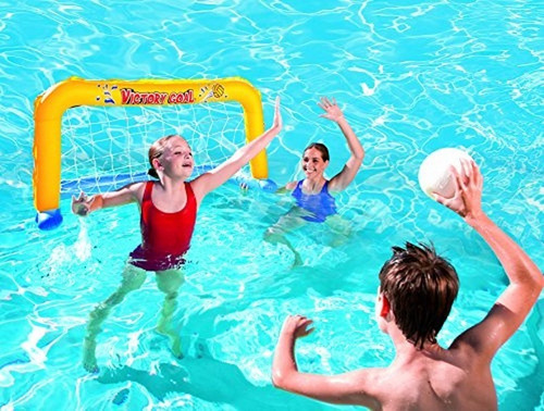 Imagen 7 de 9 de Arco Inflable Water Polo Bestway New Toy Pce 52123 Bigshop