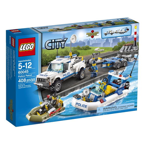 Lego City Police 60045 Patrulla De Policía
