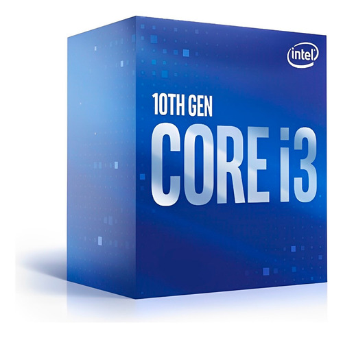 Processador Intel I3-10100 3.60ghz 6mb Ddr4 Fclga1200
