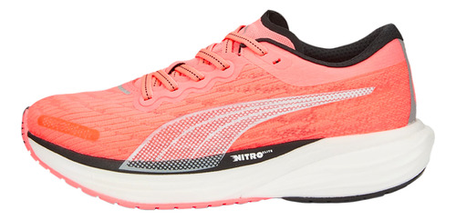 Zapatilla Puma Deviate Nitro 2 Mujer Sunset Glow/black