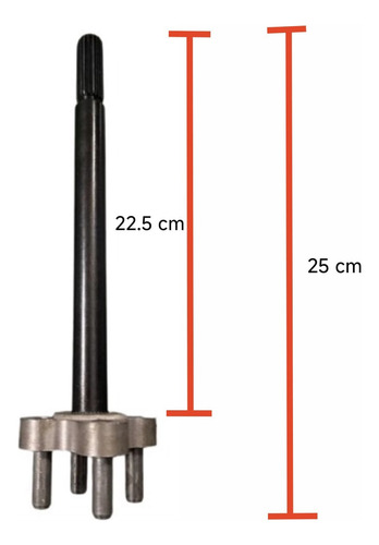 Flecha Para Lavadora Mabe Amazonas Titan Unificada 22.5cm