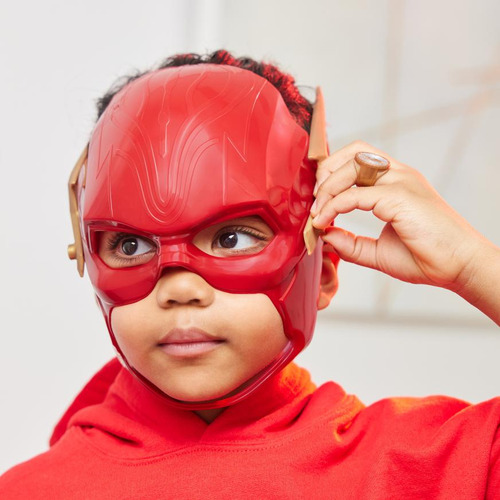 Máscara Héroe Flash Niños Dc Spinmaster