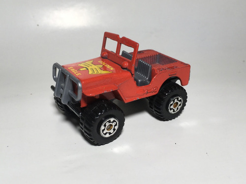 Matchbox Jeep Willys 4x4 Golden Eagle 1981 (macau) Int Gris