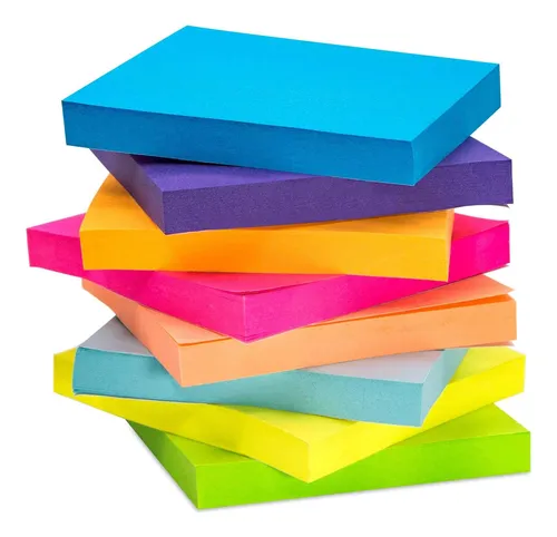 Notas Adhesivas Yinhexi, 8 Libretas De 3 X 3 Notas A