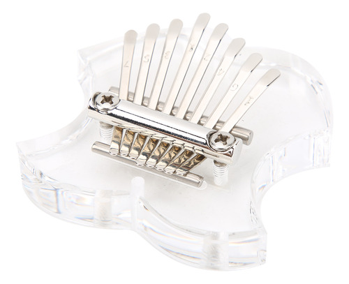 Fruit Mbira Thumb Piano Crystal Mini Música Portátil