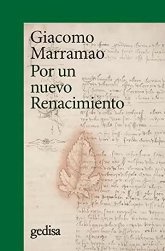 Libro Por Un Nuevo Renacimiento