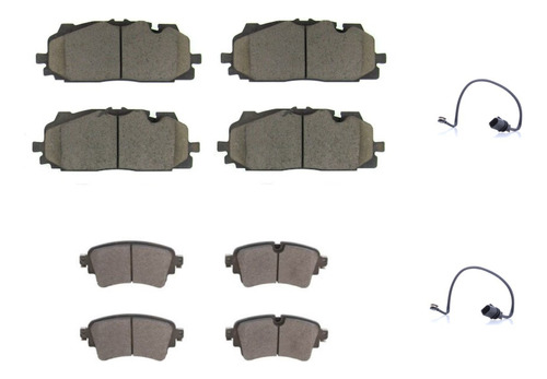 Pastillas De Freno 4 Ruedas + Sensores Para Audi Sq5 Fyb