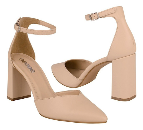 Tacones Dama Stylo 26802 Simipiel Beige