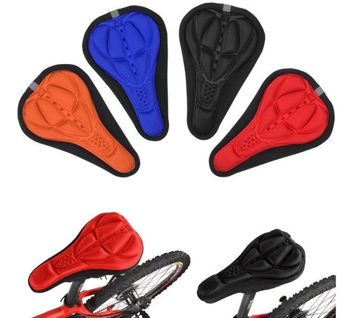 Funda Cubre Asiento Bicicleta Comodos Colores Crazy Fit