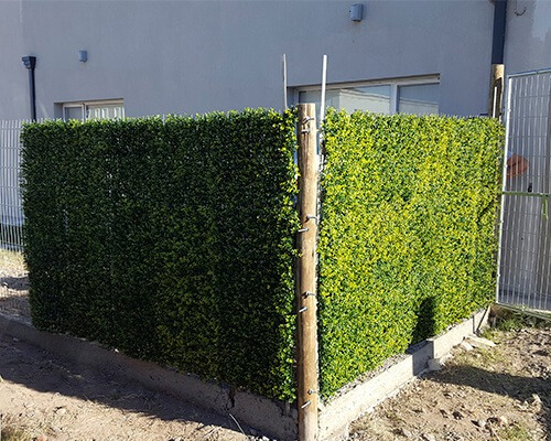 Cerco Artificial 50x50 Hoja Jungle Proteccion Uv Decored