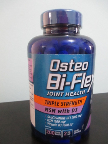 Osteo Bi-flex Glucosamina 1500 Mg Msm 1500 Vitamina D3 1000