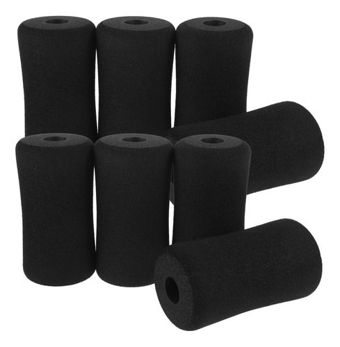 Mobutofu 8pcs Treadmill Handle Walker Foam Pads Rollers