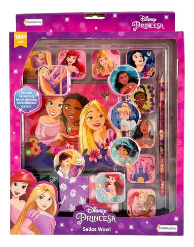 Sellos Wow Princesas De Disney Set De Arte 692