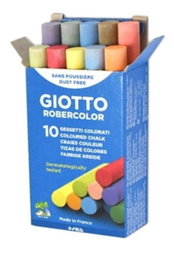 Tizas Color Giotto X10 U Hipolargeni Libreria Constitucion