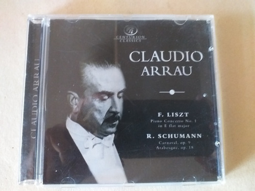 Cd Claudio Arrau/   F. Liszt - Schumann