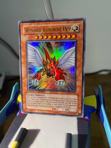 Yugioh! Winged Kuriboh Lv9 - Limited Edition - Yg03