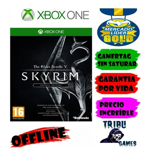 The Elder Scrolls Skyrim Special Edition Xbox One Local