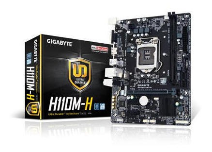 Gigabyte Motherboard Intel H110m-h 1151 Ddr4 Vga Hdmi