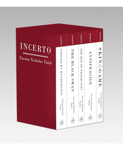 Libro: Incerto: Fooled By Randomness, The Black Swan, The Of