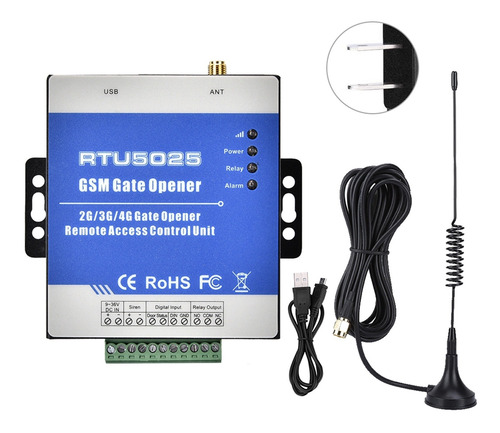 Abridor De Puerta Corredera Rtu5025 Operador Gsm Remoto Inal