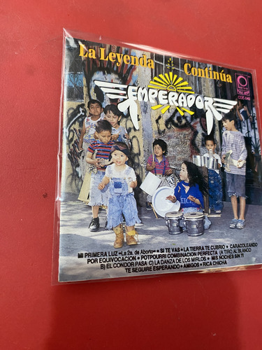Grupo Emperador - La Leyenda Continua - Sin Caja - Cd Disco (Usado)