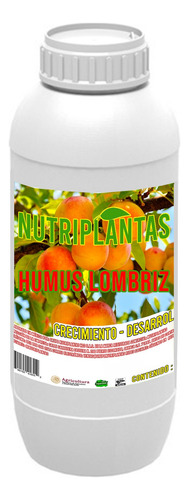 1 Lts Fertilizante Para Plantas Nutriplantas Humus Lombriz