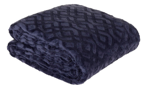 Cobija Soft Flannel Fleece 250 Gr Nightsadow Blue