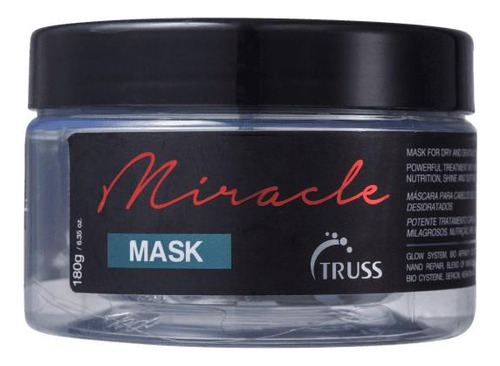 Truss Miracle Máscara De Tratamento 180g