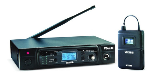 Sistema Monitor Retorno Sem Fio Vokal Vmt50 - Sem Fone