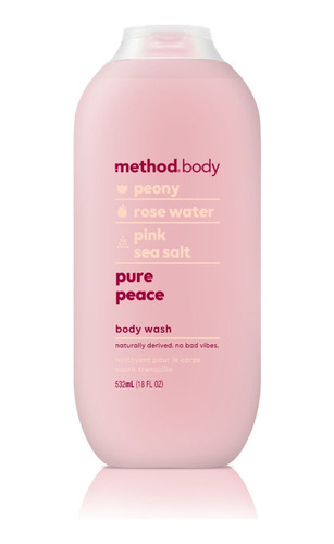 Method Body Wash, Pure Peace 18oz