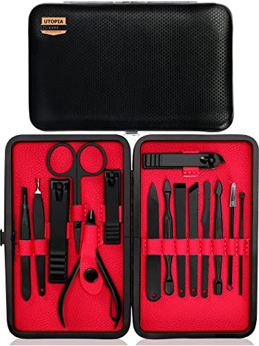 Utopia Care Juego De Manicura De 15 Piezas - Cortauñas De M