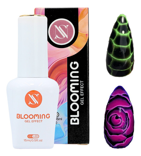 Esmalte De Uñas Blooming Studio Nails Blooming Gel Blooming Gel De 15ml De 1 Unidades Color Transparente
