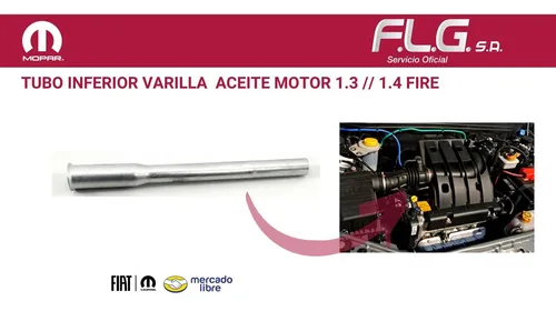 Tubo Varilla Aceite Fiat 55227877