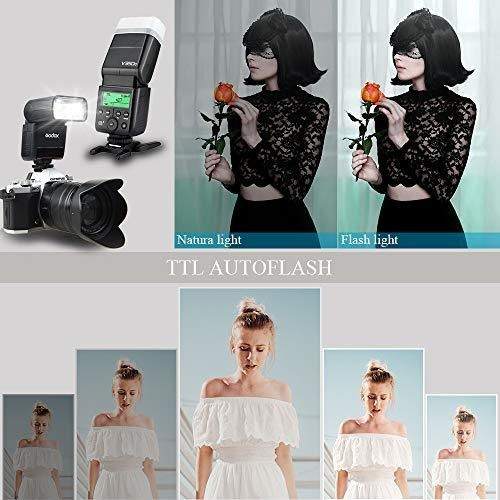 Flash Godox V350s Ttl 2.4g 1/8000s Hss Para Sony -negro