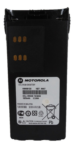 Batería Para Radio Portátil Motorola Pro5150 Hnn9013d