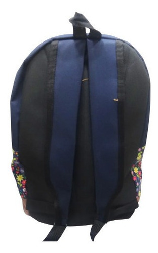 Bolso Morral Universitario Colegial Estilo Jansrt Dark Flowe
