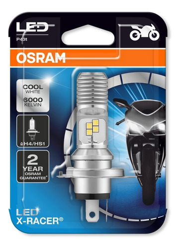 Lampara Led Moto H4/hs1 Osram 6000k