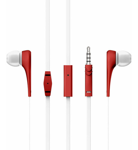 Audifonos Energy Sistem Earphones Style 1+ Red Con Mic